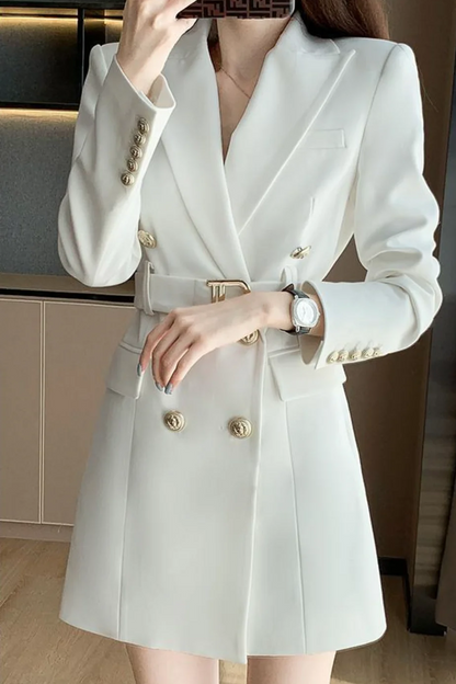 Elegante vestido de chaqueta para mujer