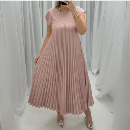 Vestido plisado ligero y elegante