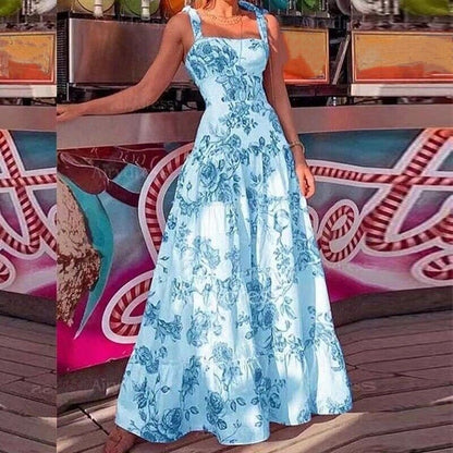 CM | Maxi vestido con estampado floral