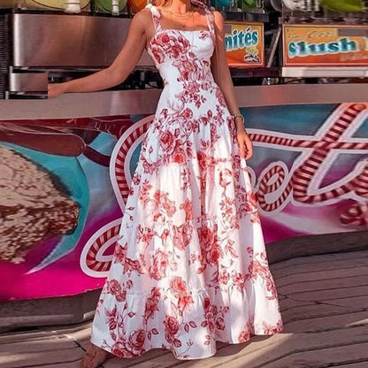 CM | Maxi vestido con estampado floral