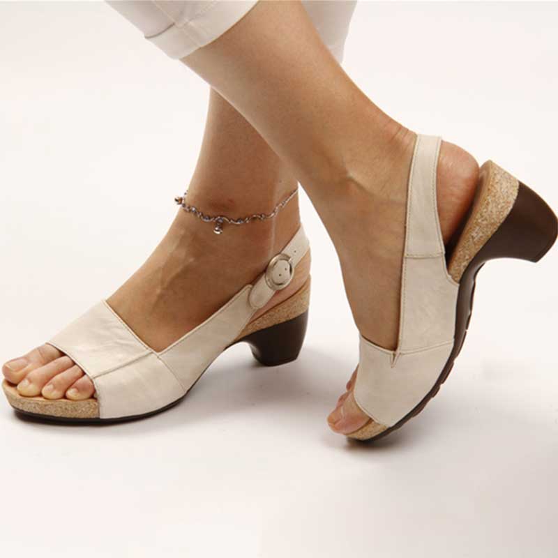 Zahra® | Sandalias ortopédicas con tacón confortable