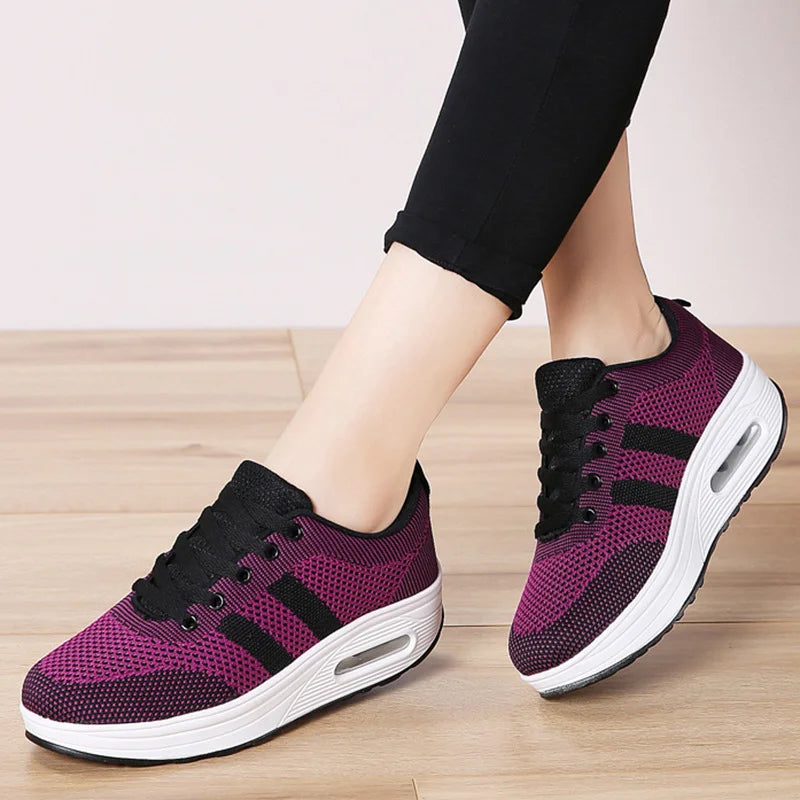 Zapatillas casual confort mujer