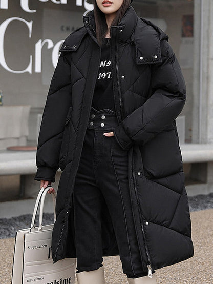 Chaqueta de invierno acolchada para mujer