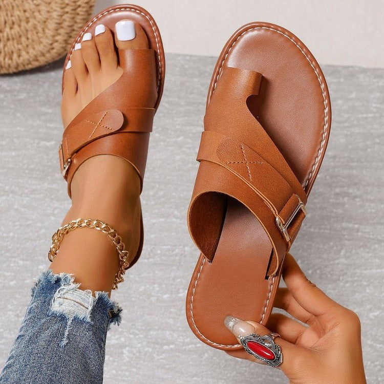 Vicki® | Sandalias ortopédicas de piel de lujo