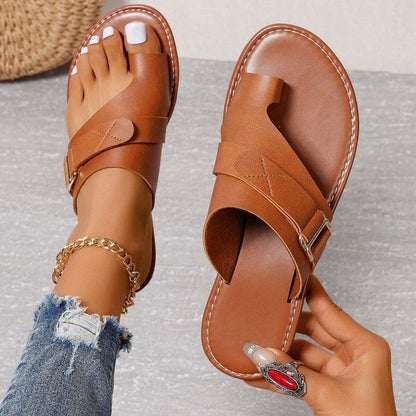 Vicki® | Sandalias ortopédicas de piel de lujo