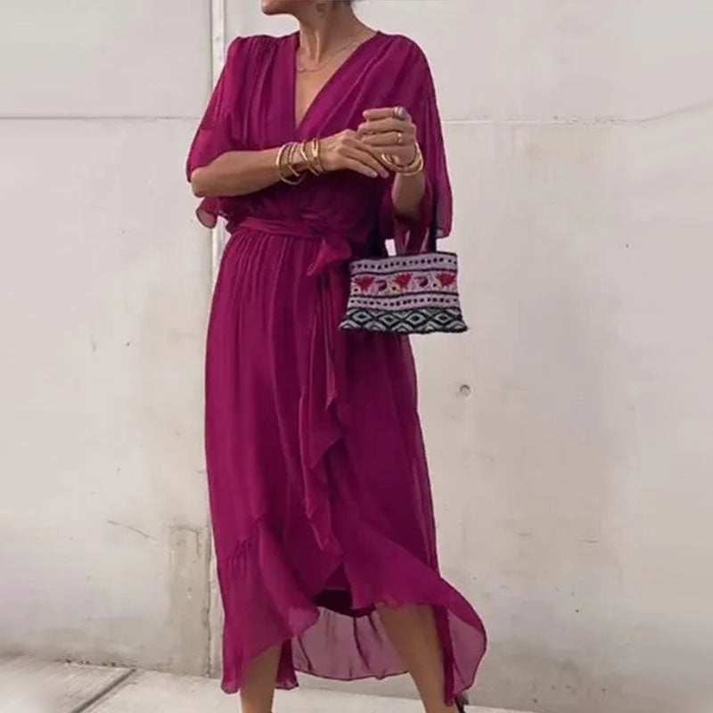 Elegante vestido fluido