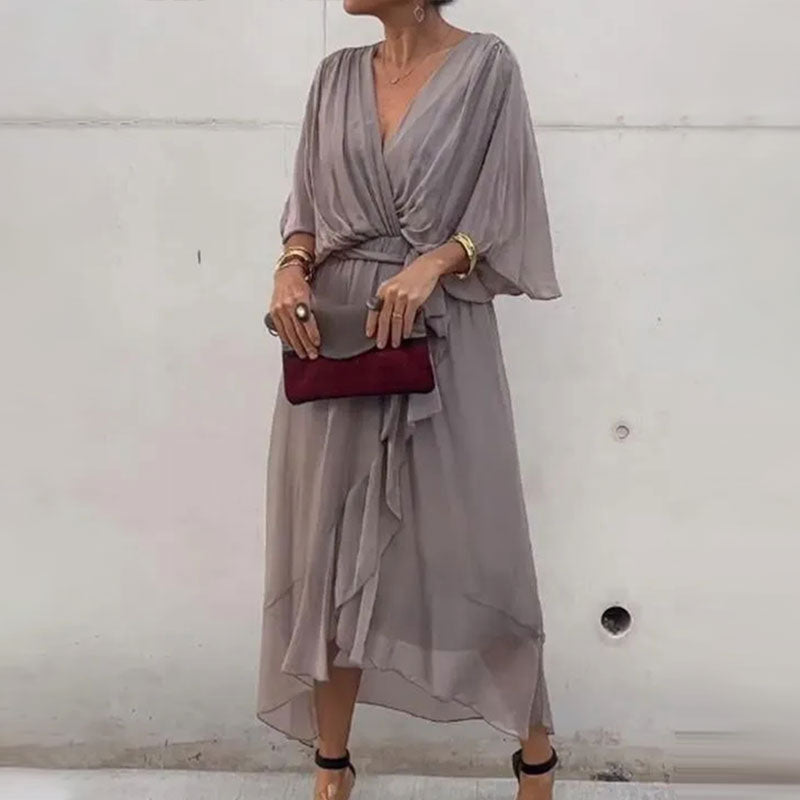 Elegante vestido fluido