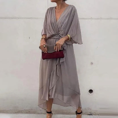 Elegante vestido fluido