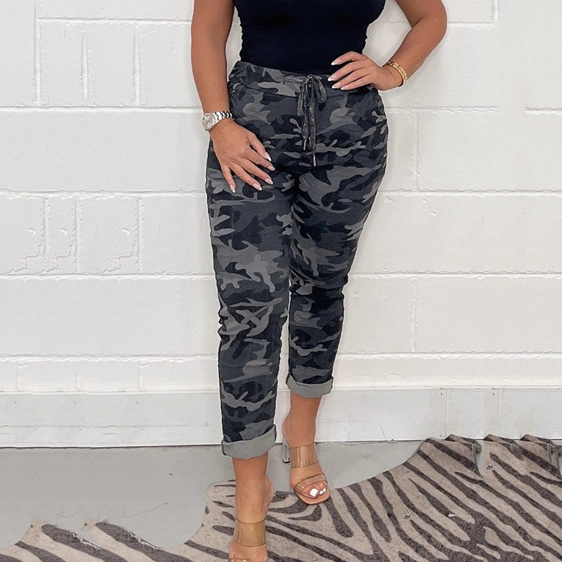 Junita - Pantalones estampados de moda para mujer