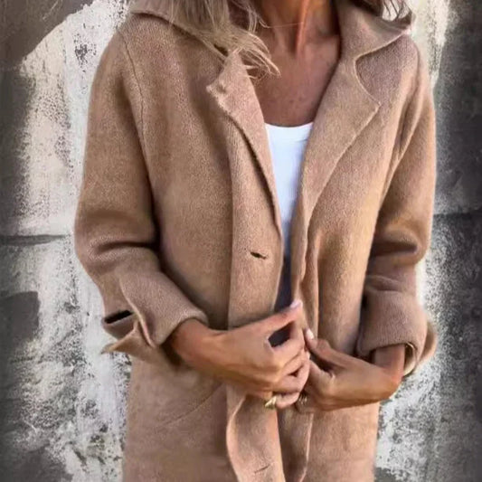 Rozlyn | Chaqueta de longitud media con puños vueltos