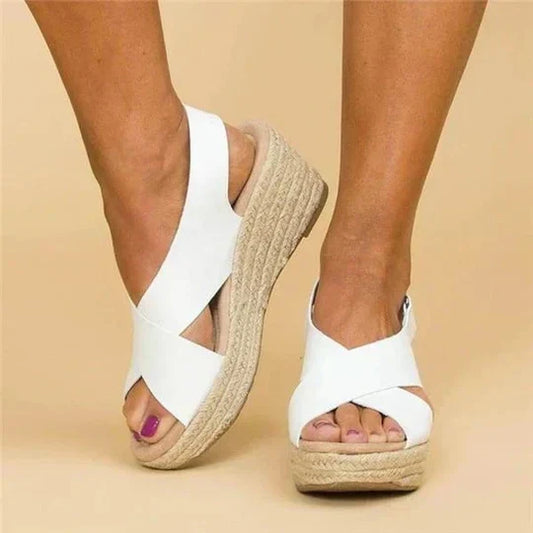 Karen® | Elegantes sandalias alpargata