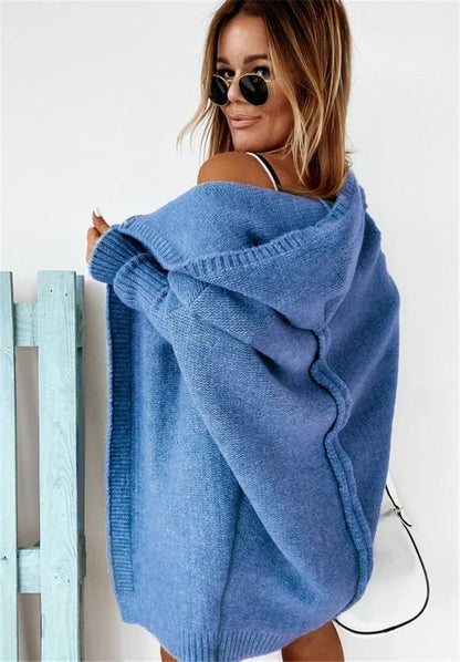 Chaqueta de punto con capucha | Chiara