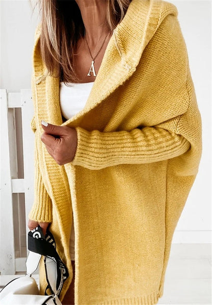 Chaqueta de punto con capucha | Chiara