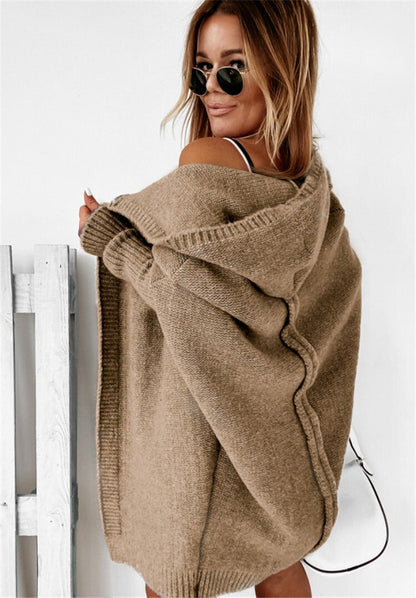 Chaqueta de punto con capucha | Chiara