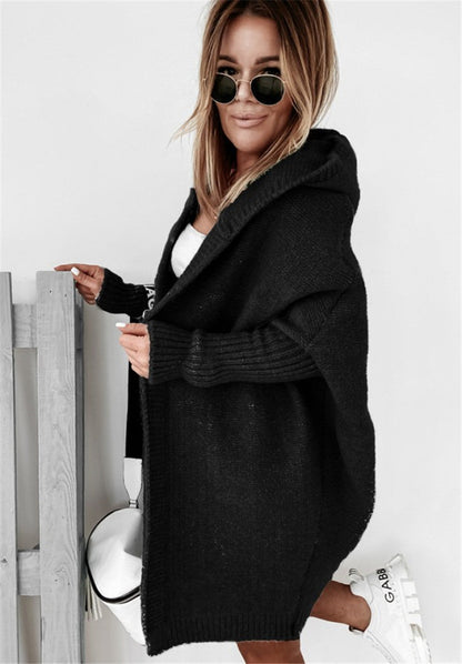 Chaqueta de punto con capucha | Chiara