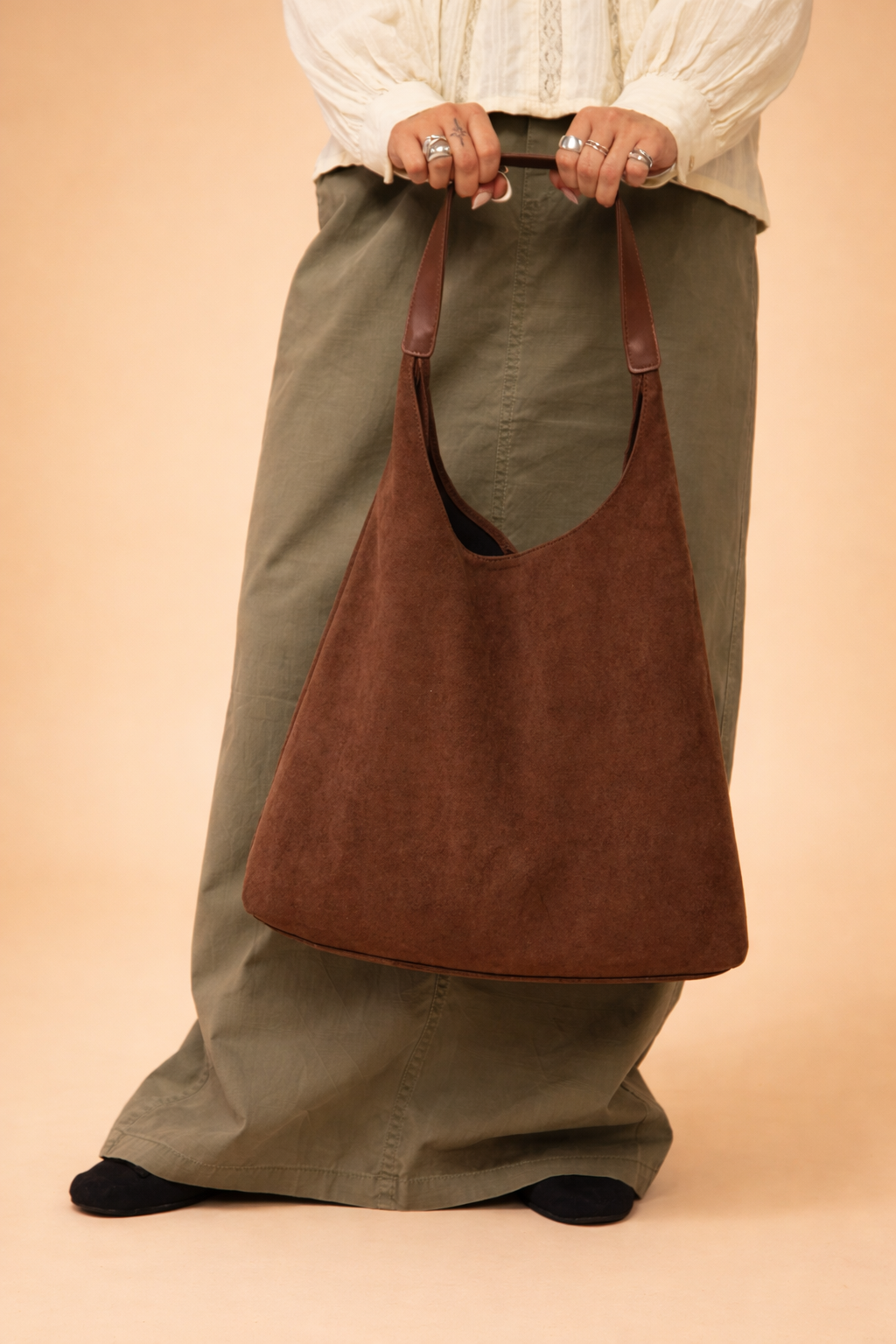Damska Torba Na Ramię Hobo Tote Handbag