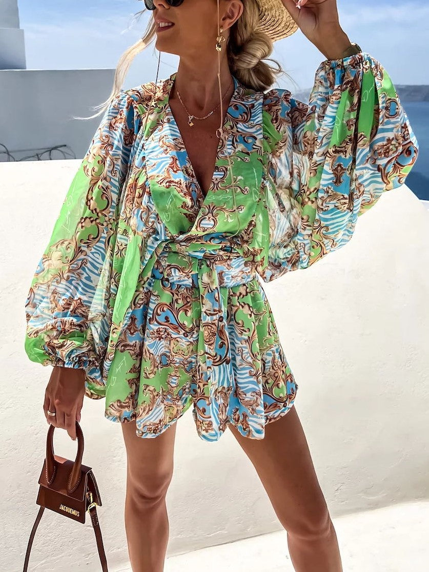 Beach Top and trousers Traje de dos piezas
