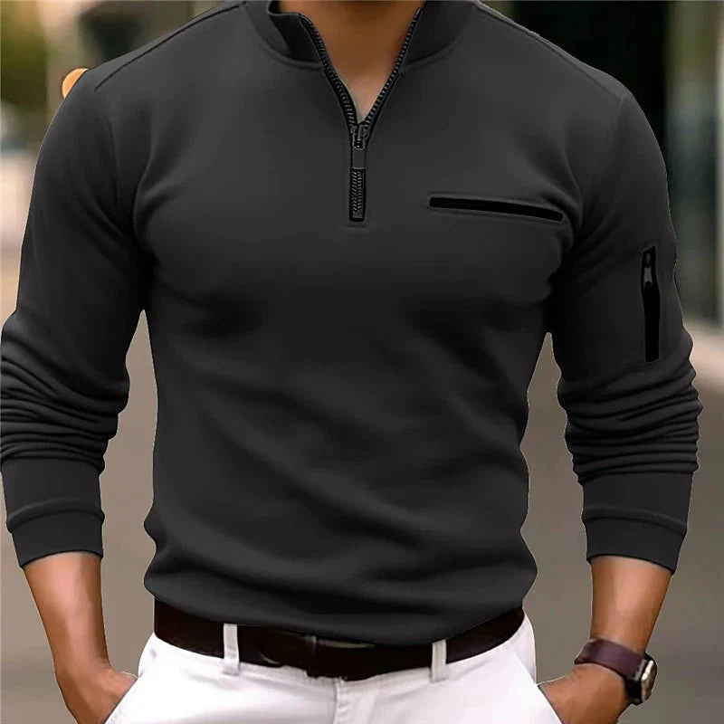 Alex | Luxury Quarter-Zip