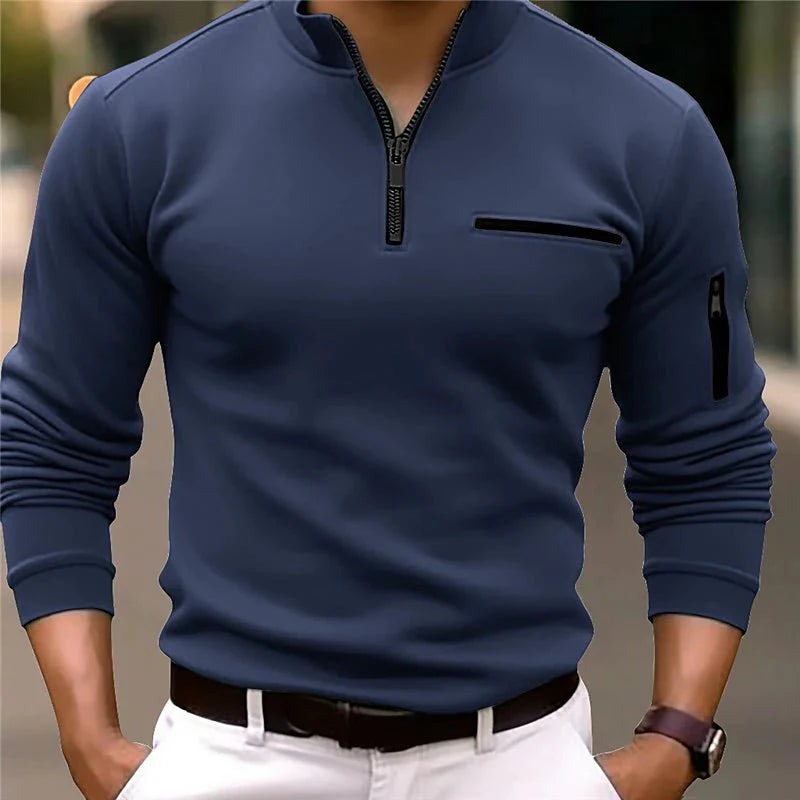 Alex | Luxury Quarter-Zip