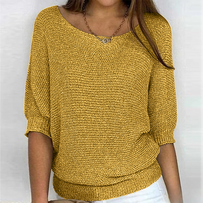 Top de punto brillante para mujer