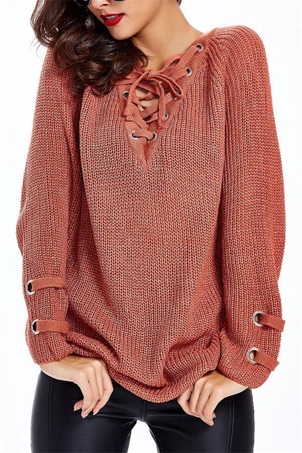 Jersey de tirantes con cuello en V a rayas para mujer