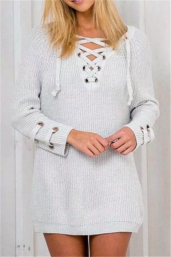 Jersey de tirantes con cuello en V a rayas para mujer