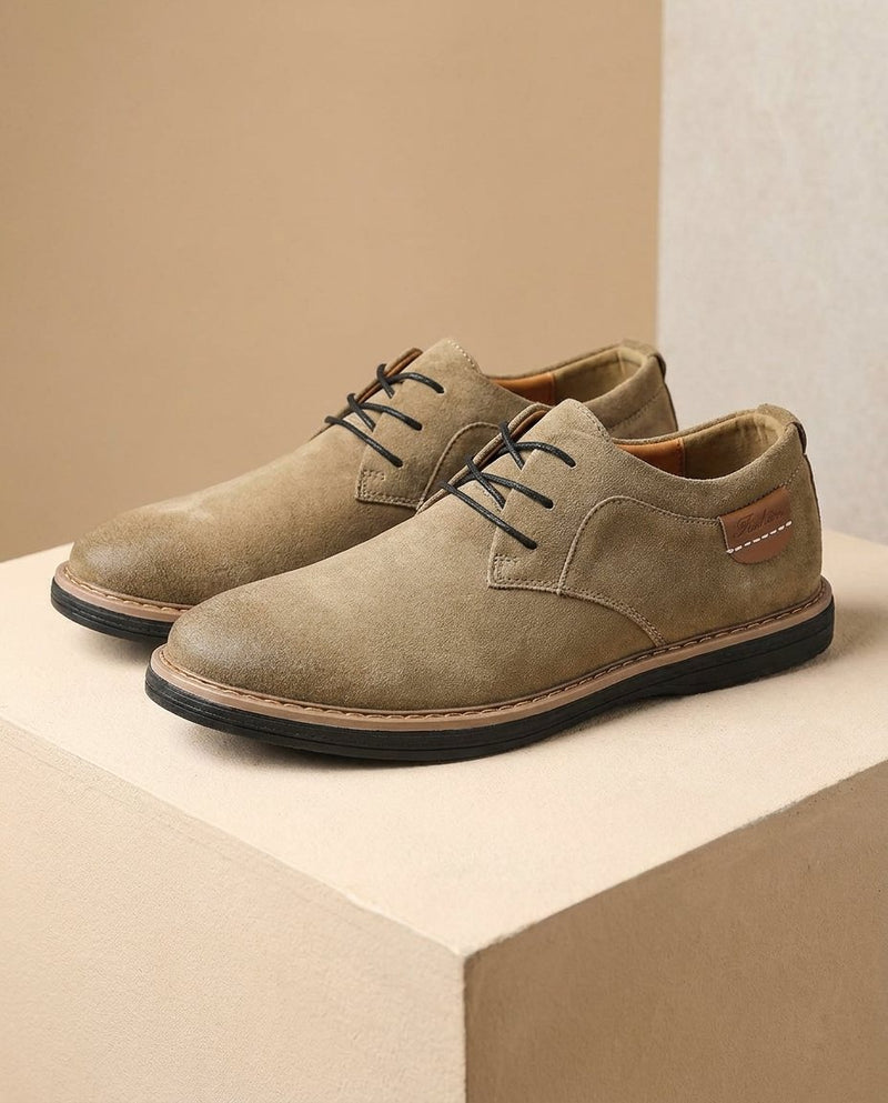 Buty Męskie Sznurowane Niskie