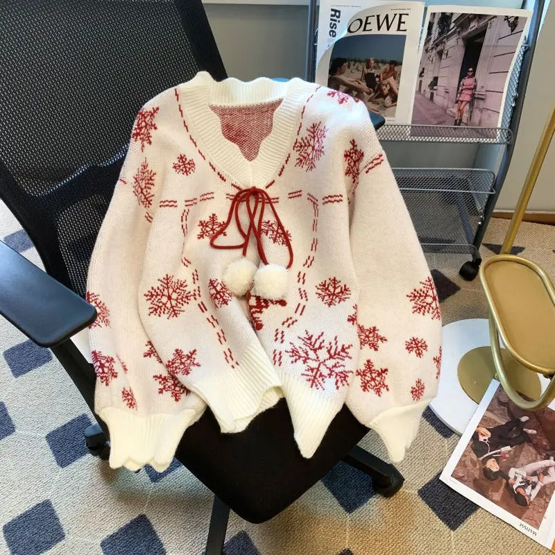 Stella | Rebeca de mujer con diseño navideño