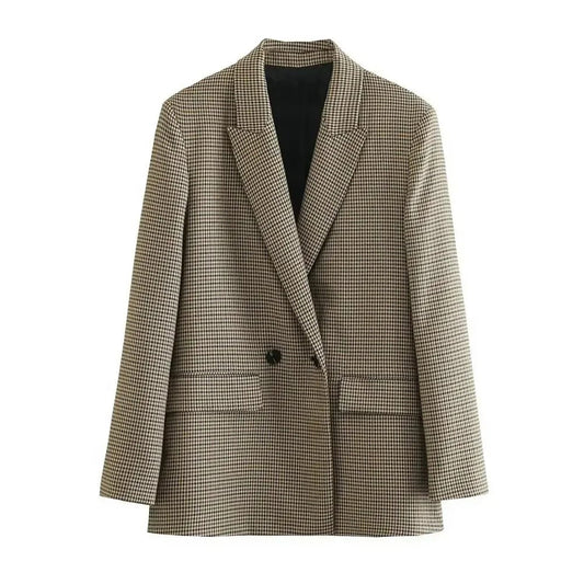 Evelyn | Blazer de cuadros para mujer