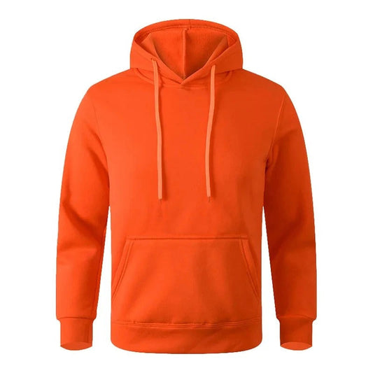 Leo | Sudadera clásica con capucha en naranja