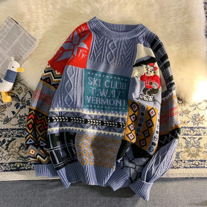 Lennart | Jersey patchwork unisex "Ski Club