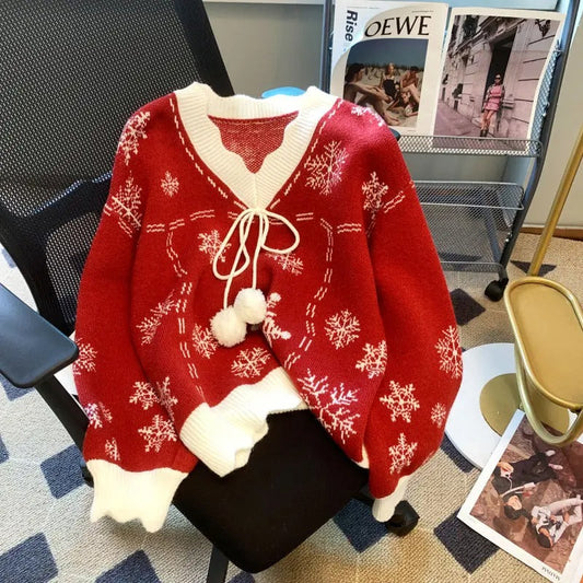 Stella | Rebeca de mujer con diseño navideño
