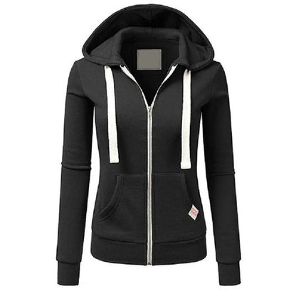 Samantha | Sudadera con capucha y cremallera para mujer