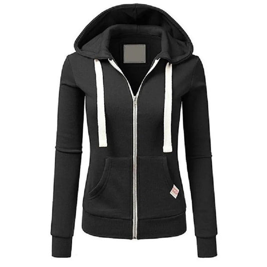 Samantha | Sudadera con capucha y cremallera para mujer