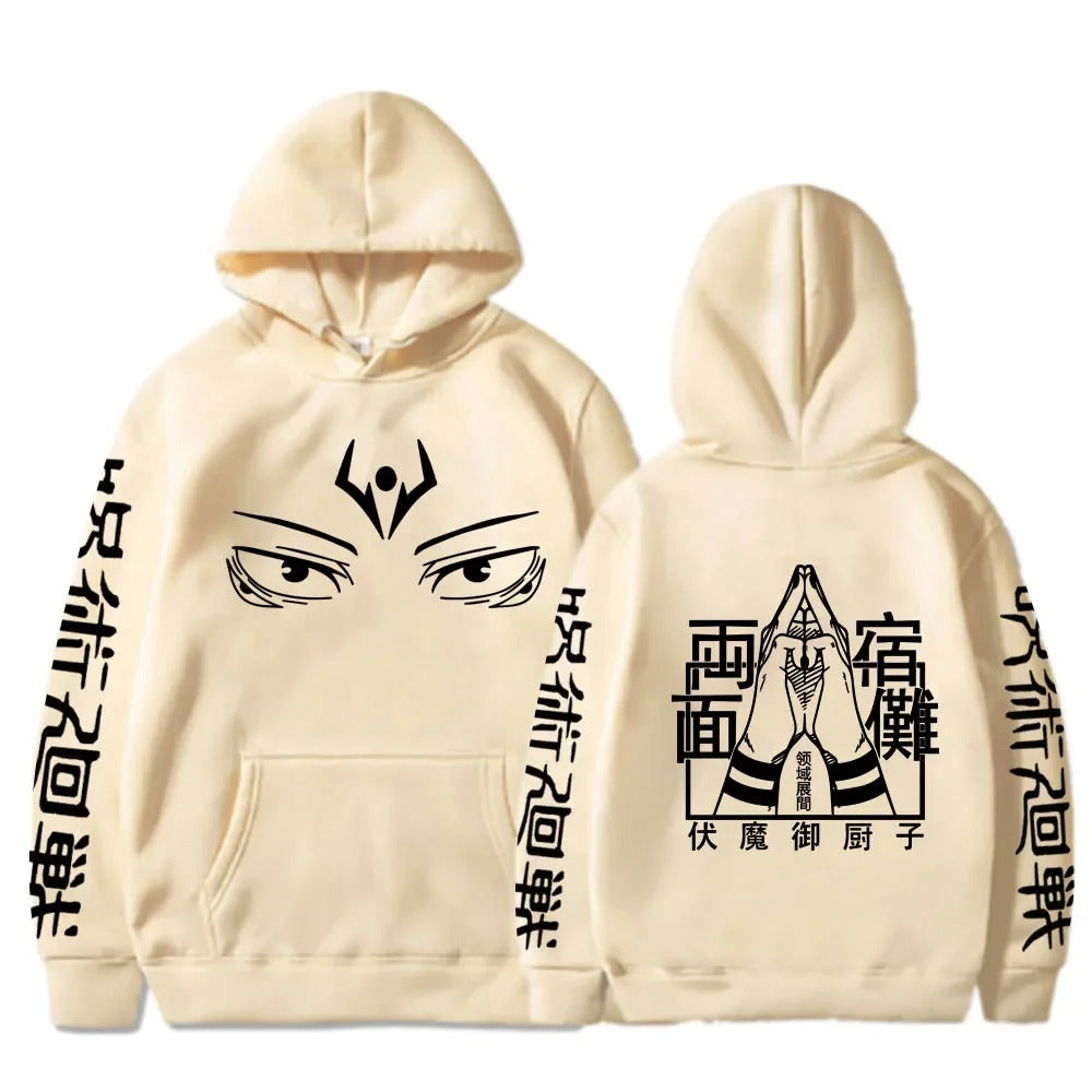 Luca | Sudadera Streetwear con capucha y estampado gráfico