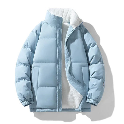 Cálida chaqueta de invierno de forro polar con relleno para mujer | Ideal para otoño/invierno