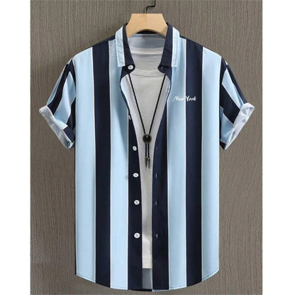 Leo | Camisa moderna a rayas