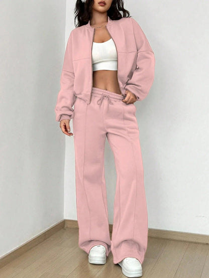 Clare - Conjunto de bomber y pantalón para mujer