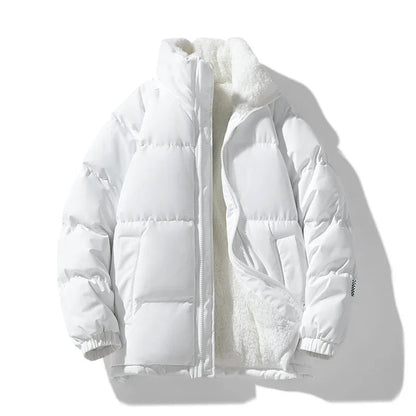 Cálida chaqueta de invierno de forro polar con relleno para mujer | Ideal para otoño/invierno