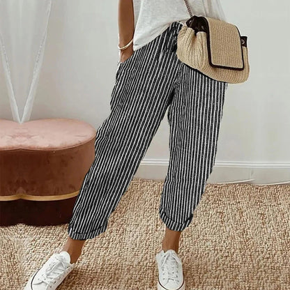 pantalones de cordón