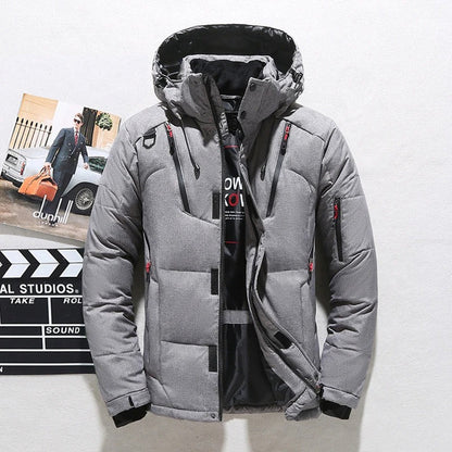 Elegante chaqueta de plumón de primera calidad para el máximo estilo y calidez