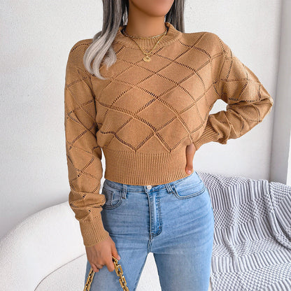 Padma Sweater | Jersey de punto con estampado de cuadros