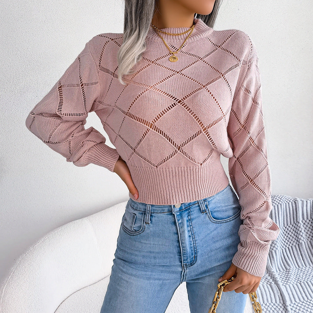 Padma Sweater | Jersey de punto con estampado de cuadros