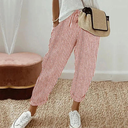 pantalones de cordón