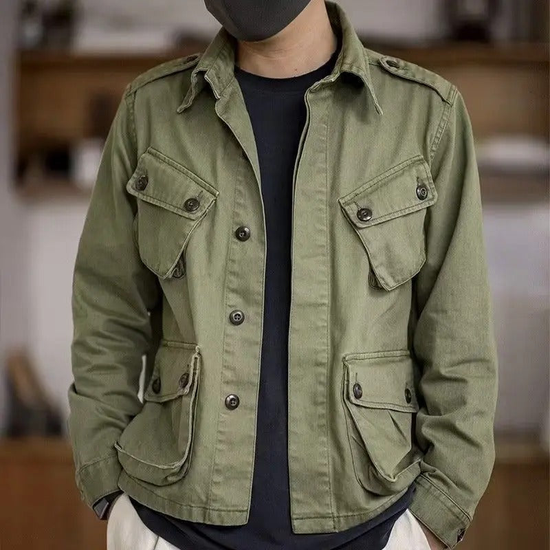 Chaqueta Cedric | Chaqueta militar retro para hombre