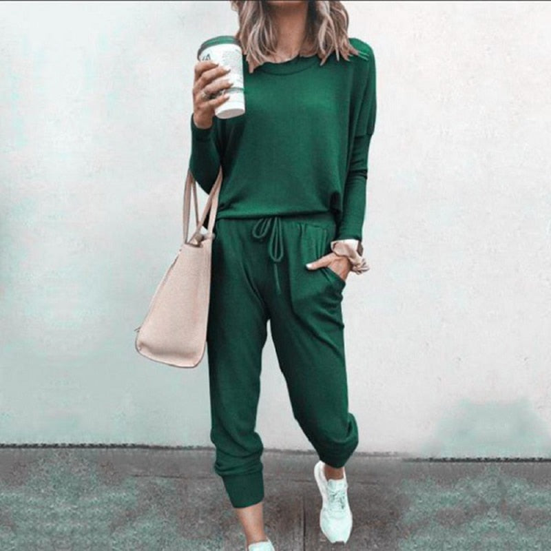 Noble | Cómodo jogging suave de dos piezas para mujer