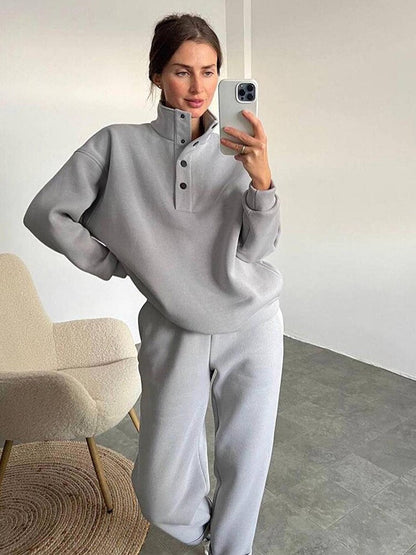 Cómodo jogging oversize para mujer