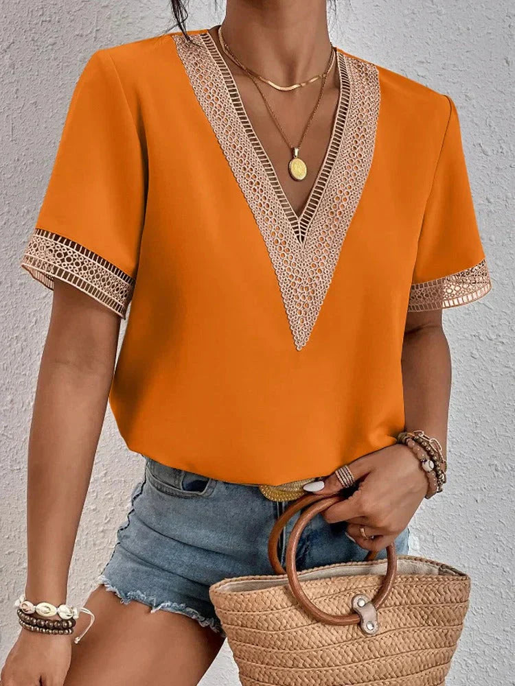 Nena Blusa ligera para mujer - Elegante y versátil