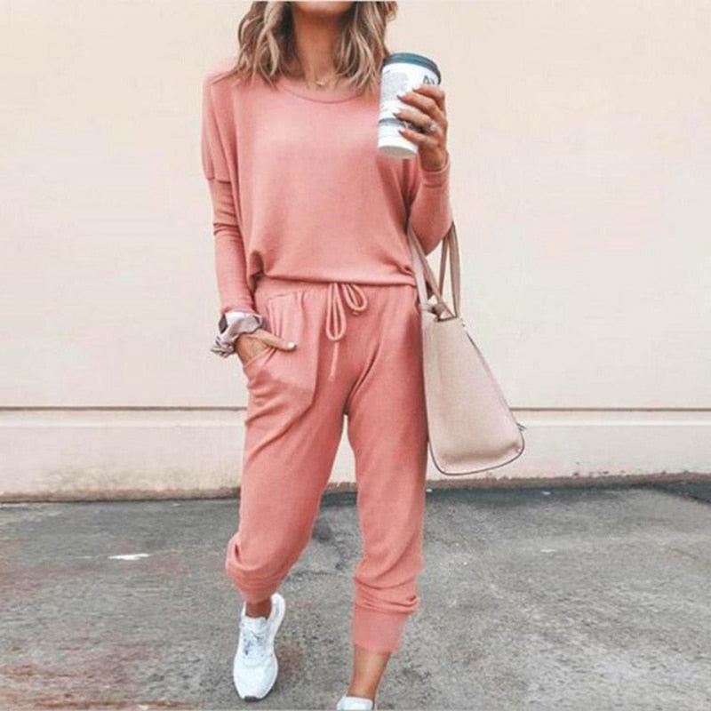 Noble | Cómodo jogging suave de dos piezas para mujer