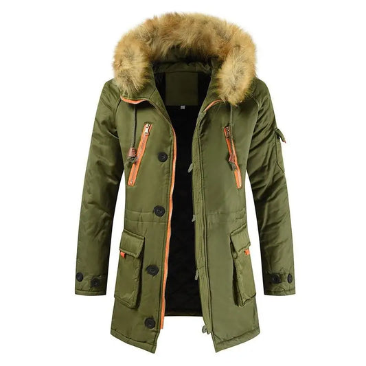 Chaqueta parka militar | Afronta el invierno con estilo y calidez
